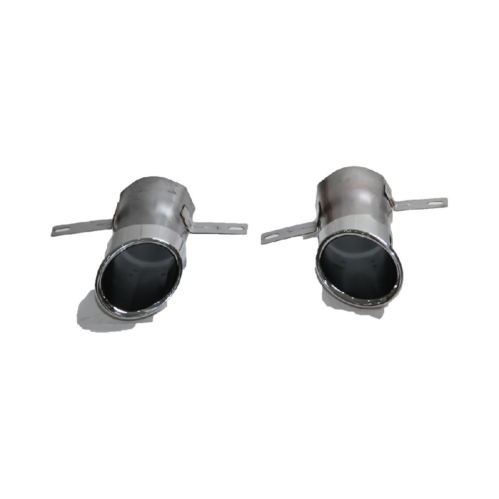 Mercedes-Benz CLA35 A35 Single Outlet Ellipse Exhaust Tips (W118 W177)